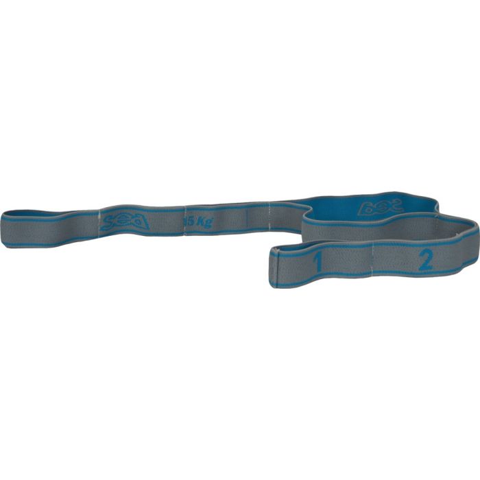 FITNESS FORCE 15 LIGHT GREY/TURQUOISE SEA ELASTIC BAND