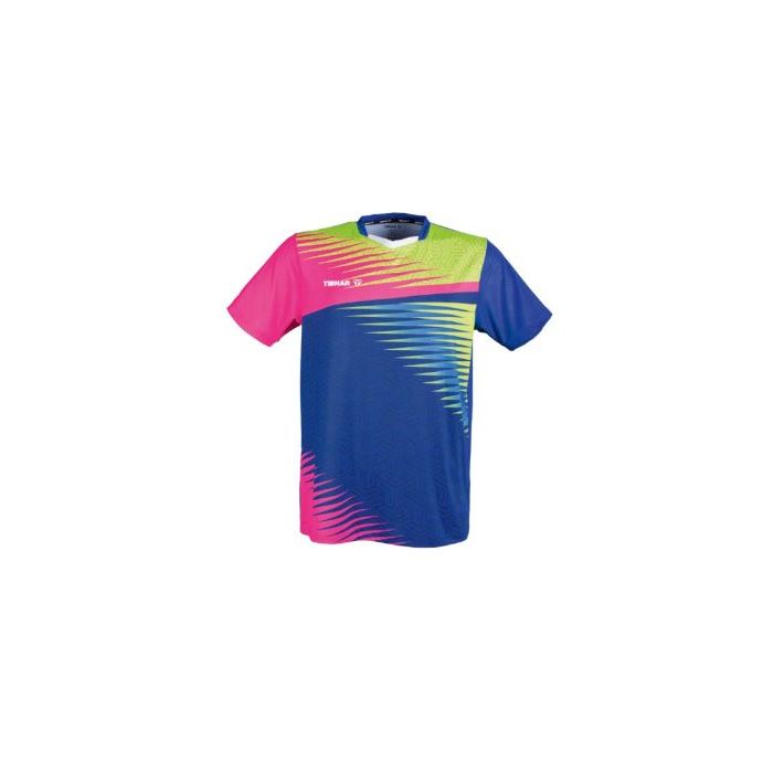 Tibhar Lebrun Azur 3-Color Polo Shirt