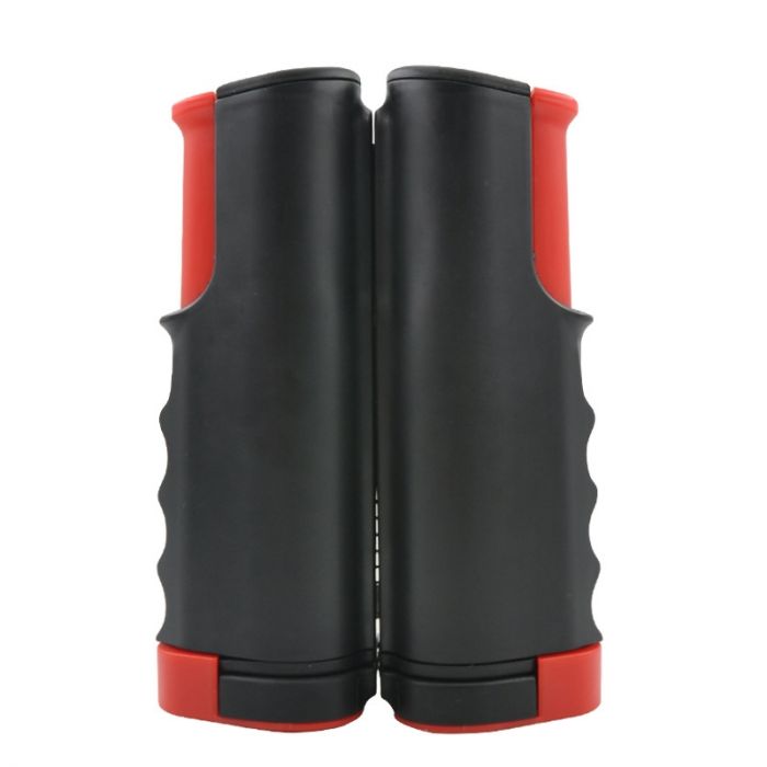 Retractable ping pong net black/red