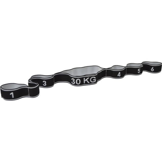 FITNESS FORCE 30 BLACK/WHITE ELASTIC BAND