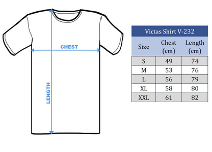 Victas Shirt V-232 red