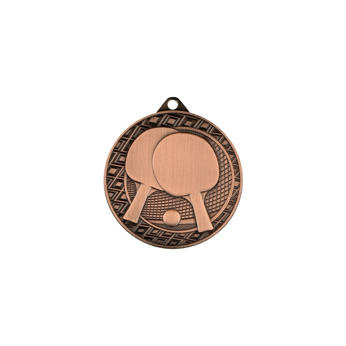 45MM metal table tennis medal
