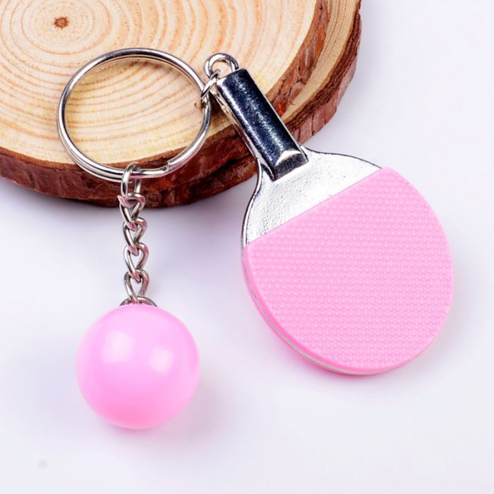 Table tennis keychain