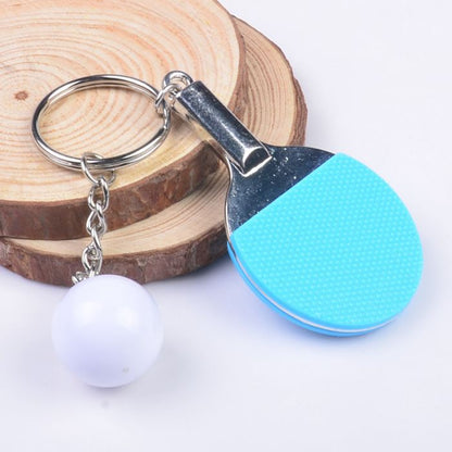 Table tennis keychain