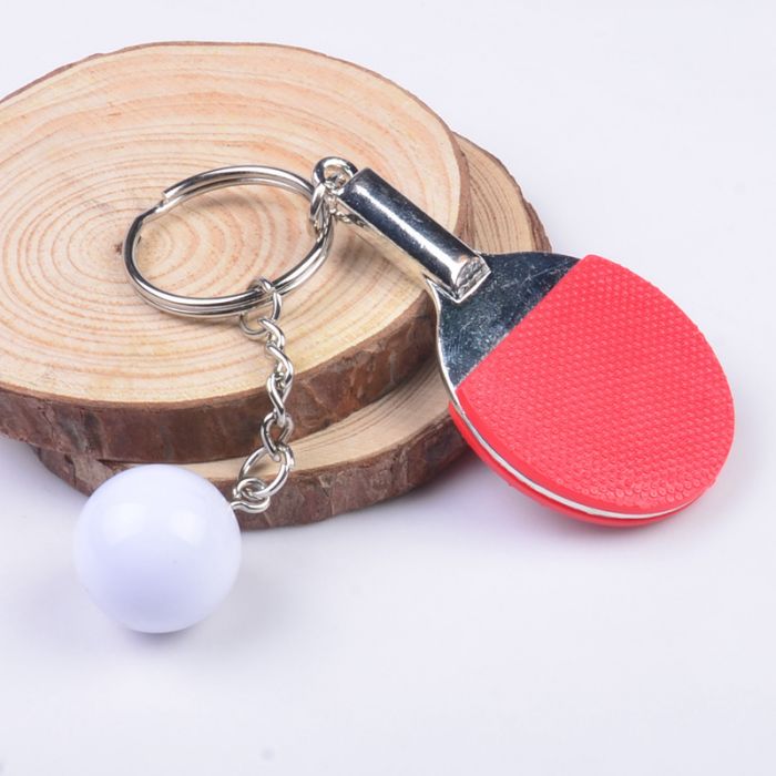 Table tennis keychain