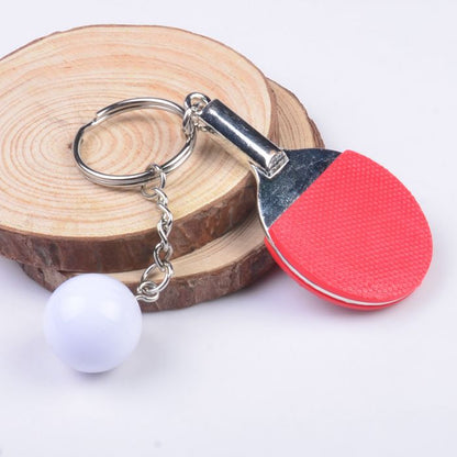 Table tennis keychain