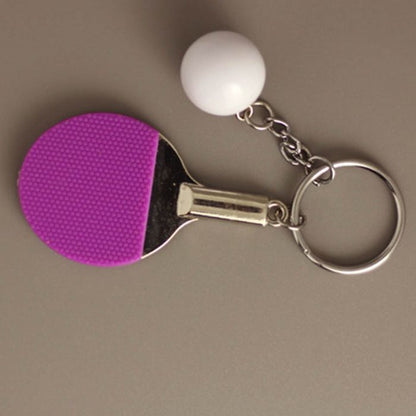 Table tennis keychain