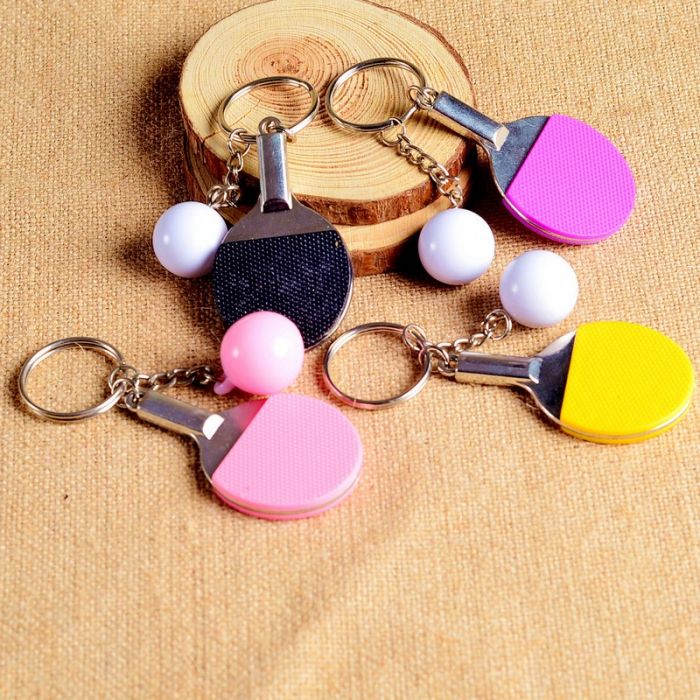 Table tennis keychain