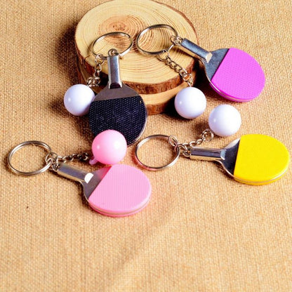 Table tennis keychain