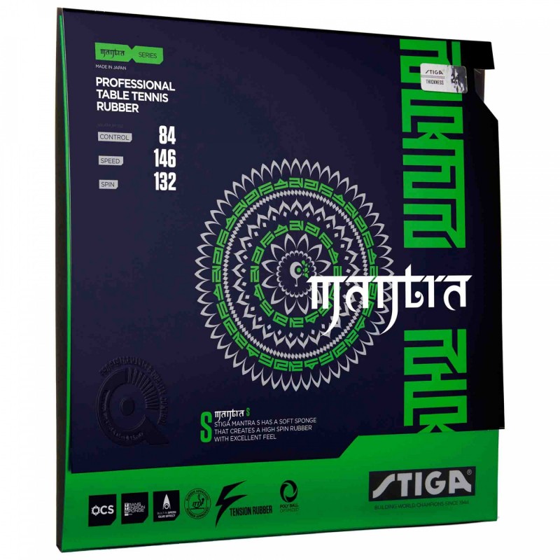 Stiga Mantra S coating