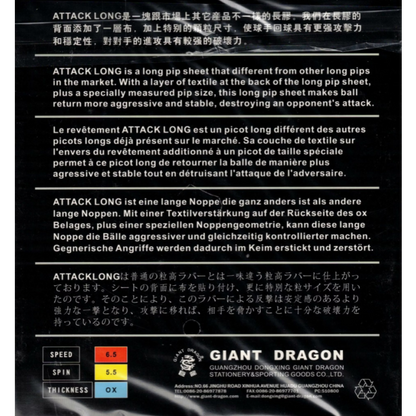 Giant Dragon Attack Long Coating