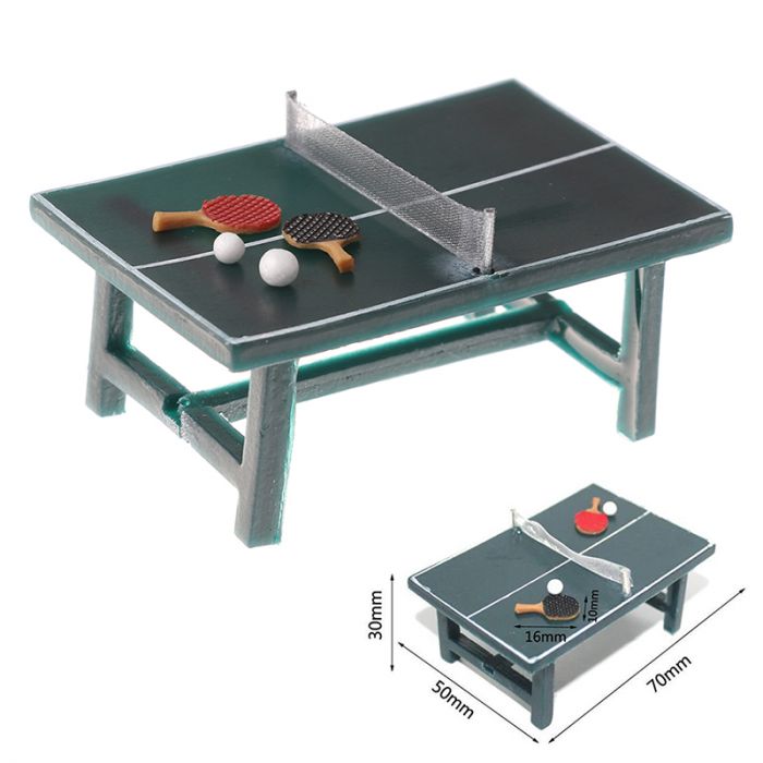 Miniature table deco 1:12