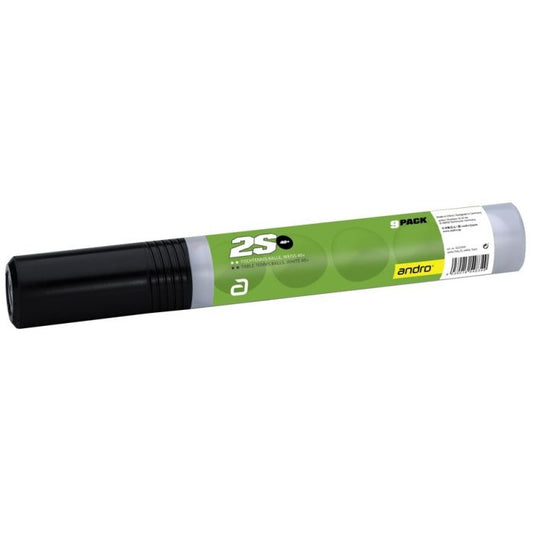 Tube of 9 POLY 2S** training balls 40+ ANDRO